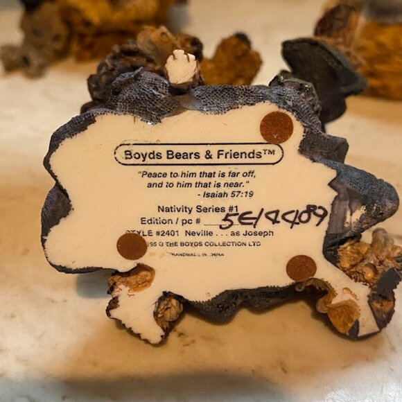 Boyds Bears & Friends vintage collection the stage nativity - Picture 10 of 14